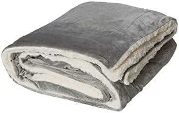 Alpine Fleece Oversized Mink Sherpa OS Gray