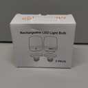 Minetom E26 Rechargeable Light Bulbs with Remote and Timer, Battery Backup Bulb with 12 Colors and Brightness Dimmable, 2300mAh 40W Equivalent LED Light Bulbs for Lamps Sconces Camping, Pack of 2