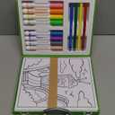 Crayola Silly Scents Mini Inspiration Art Case, Scented Crayons & Markers Set, Art Kit for Kids, Easter Basket Essentials, Coloring Supplies, Travel Gifts for Kids, Ages 4+