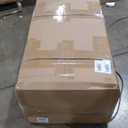 MAXYOYO Tri-Fold Mattress, 6 Inch Tufted Folding Futon Foam Bed, Foldable Floor Mattress Guest Bed Futon Topper Portable Camping Sleeping with Corded Fabric, Green, 59"x79" (Queen)