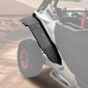 Wider Rear Extended Fender Flares for Can-Am X3, XXL Mud Flaps Combined Mud Guards Extension Against Mud and Dirt for Can Am Maverick X3 MAX All Models 2017-2026 Accessories, 4PCS