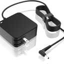65W Round tip Laptop Charger for Lenovo Ideapad 3 1 5 310 320 330 S145 S340 Business Laptop Flex 5 4 14 15 V14 V15 V17 Yoga 510 710 ADLX65CCGU2A Quick Charging Adapter with Power Cord