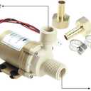 BYT-7A006 DC 12V Solar Hot Water Heater Circulation Pump Low Noise 3M Discharge Head 2.1GPM