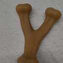 Benebone Wishbone Durable Dog Chew Toy for Aggressive Chewers, Real Chicken, Made in USA, Giant