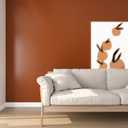 VEELIKE Matte Brown Peel and Stick Wallpaper 24''x354'' Wide Thick Terracotta Brown Contact Paper for Cabinets Desk Accent Walls Removable Self Adhesive Terracotta Wallpaper for Bedroom Living Room