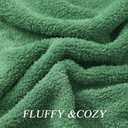 bearberry Super Soft Fluffy Throw Blanket Lightweight Cozy Warm Bed Blankets for Couch Bed Sofa All Season (Avocado Green, 60”x80”)
