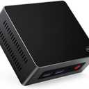 Sitechylor Mini PC for Home Office Gaming Business Mini Desktop Computer Celeron J4125 8GB DDR 128GB SSD Surpport 4K HD Dual HDMI WiFi 5 BT4.0 Gigabit Ethernet