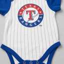 Outerstuff MLB Newborn & Infants 0-3 Months Official Primary Logo Creeper Bodysuit Romper