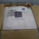 Lush Decor Reyna Ruffle Comforter Set - 3 Piece Cozy Ruffled Bedding Set - Timeless Elegance and Comfort for Dorm Room - Full/ Queen, Blush