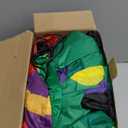 Leyndo 7.9ft Mardi Gras Huge Alligator Lobster Inflatable Outdoor Yard Decoration Build in LED Lights Mardi Gras Carnival Blow up Outdoor Yard Decorations for Party Indoor Home Celebration Garden Lawn