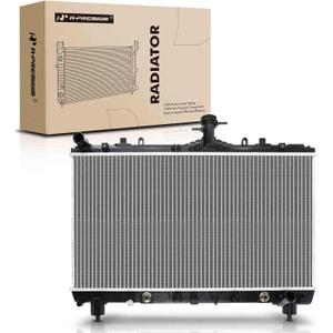 A-Premium Engine Coolant Radiator Assembly with Transmission Oil Cooler