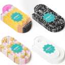 12 Pcs Jumbo Teacher Acrylic Paper Clips Teacher Appreciation Gift Cute Penci Paperclip Design for Office Classroom Bookmark Gift Book Lovers, Back to School Supplies