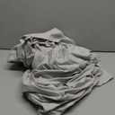 Amazon Basics Lightweight Pleated Bed Skirt, Machine Washable, Wrinkle and Fade Resistant, Queen, Light Grey, 16-Inch Drop