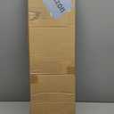 VEVOR 1.2" Rise Cuttable Threshold Ramp for Doorways, 35.4" Wide Natural Rubber Wheelchair Ramp, Non-Slip Solid Rubber Ramp with Double-Sided Tape for Doorways, Driveways, Bathroom, Smooth Tile