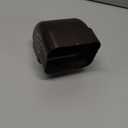 Downspout Gutter Elbows 2x3Inch 90 Degree Elbow Downspout Diverter Brown Rain Gutter Downspout Extension Accessory Gutter Right Angle Connection Rainwater Drainage