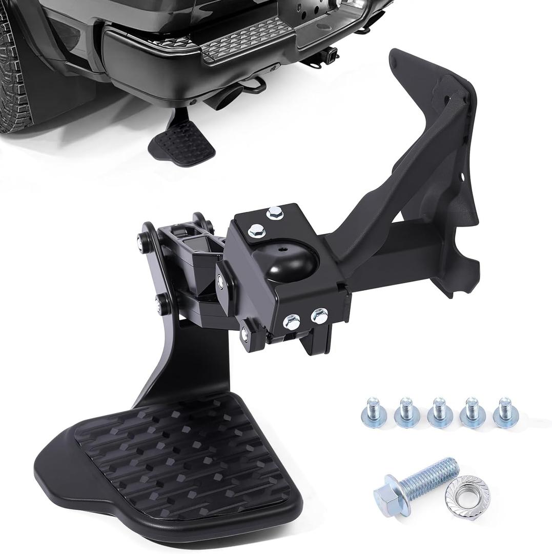 Upgraded Rear Bed Step Compatible with RAM 1500 2024 2025 2026 Retractable Bumper Tailgate Step Replace 82216597AC (NOT for RHO or TRX Models)