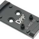 DPP Titanium Adapter Plate Compatible with Glock Gen 3 to Gen 5 17 19 Standard MOS Osight K/S/SE GL-MOS-OS