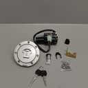 waltyotur Ignition Switch Fuel Gas Cap Seat Lock Key Set Replacement for Honda CBR600F4/F4I CBR600RR CBR900RR CBR929RR CBR954RR CBR1000RR CBR1100XX VTR1000 VFR800 NT650 NT700V