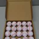 Hxezoc 20 Pieces Mini Baseball Stress Balls Baseball Party Favors Foam Sports Balls Small Squeeze Anxiety Bulk Toy Ball for Kids Birthday Party, School Reward Carnival Party Supplies