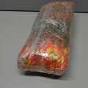 Alupssuc 20 Bundles Artificial Fall Flowers for Outdoors Decoration, Faux Pansies Fake Mums Flowers Plants, UV Resistant No Fade Realistic Silk Pansy for Porch Planter Garden Patio Yard, Autumn Orange