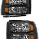 for 2005-2007 Ford F250 Headlights Size: 05-07