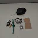 FS38 Carburetor Kit With Air Filter Cover For Stihl FS38 FS55 FS55R FS45 FS46 FS55C Brushcutters String Trimmer Replace OEM 4140-120-0623 C1Q-S282 C1Q-S282C Compatible With After 2013-2015 Year