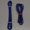 JSAUX USB C Cable [2-Pack 10ft], USB A to USB C Charger Cord 3.1A Fast Charging Compatible with iPhone 15/15 Plus/15 Pro/15 Pro Max, Samsung Galaxy S20 S10 S9, Note 20 10, Car Play, LG G8 G7 V30-Blue