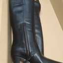 Franco Sarto Women's Jaycen Knee High Boot Black Leather 9.5 M