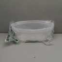 2 Pack Large Ice Buckets for Parties, 5L Oval Plastic Champagne Wine Cooler Beer Chiller Bucket Beverage Tub for Mimosa Bruch Cocktail Bar Supplies Indoor Outdoor Wedding Party