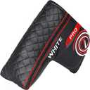 Golf Club Head Covers Putter Headcovers Mallet Putter Cover Blade Putter Cover for Odyssey White Hot Pro Heel-Shaft Strong Magnetic