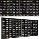 Seenelling 1:64 Scale Diecast Car Display Case, 2 Pcs, 120 Spaces Total