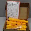 Godboy Gas Can Spout Replacement, Gas Can Nozzle, (5 Kit-Yellow) Flexible Pour Nozzle Suitable for Most 1/2/5/10 Gal Oil Cans, Fuel Can Spout Replacement