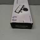 Mandoline Slicer, Adjustable Mandoline Slicer for Kitchen, Stainless Steel Mandolin Vegetable Chopper for Potato, Julienne Cutter with Cut-Resistant Gloves, Black