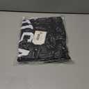 Women's Oversized Graphic Crewneck Sweatshirt Comfy Casual Basic Sweatshirts Pullover Tops (Black, L)