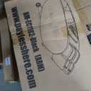 Black Leather Arm Massage Rests for Massage Chair, 2Pcs (Chair is Not Included)