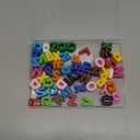 Chunky Colorful Acrylic Letter Beads for DIY Crafts (72)
