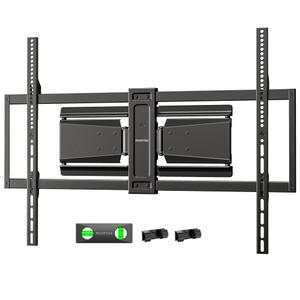 monTEK 1.38" Ultra Slim TV Wall Mount for 50-100 Inch TVs Up to 143lbs