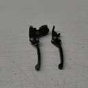 KAKO 7/8" Clutch Brake Handle Lever Perch, Left Right Brake Clutch Lever Perch, Black Universal Clutch Lever for Honda CR XL XR CRF XR80 XR100 CRF70 CRF50 CRF80 CRF100 CRF150 Dirt Bike Brake Lever