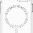 ZAGG Crystal Palace Snap iPhone 15/14/13 Clear Phone Case - Drop Protection (13ft/4m), Durable Graphene, Anti-Yellowing, and Scratch-Resistant MagSafe Phone Case