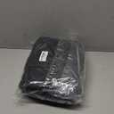 mommore Diaper Bag Backpack, Stylish Travel Baby Bag with Insulated Pockets, Changing Pad and Stroller Straps for Toddler (S-Black, Small-17L)