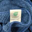 8 Piece Large Navy Family Bath Towel Set-2 Oversized Bath Towel Sheets,2 Hand Towels,4 Washcloths-600GSM Soft Highly Absorbent Quick Dry Beach Chair Towels Woven Towels for Bathroom Hotel and Spa