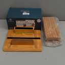 plusvivo Card Holders for Playing Cards with Adjustable Stand Set of 4, Playing Cards Holders Organizer for Adults Seniors Kids, 5 Slots Wooden Card Holder for Canasta Hand and Foot Bridge