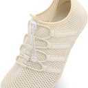 JIASUQI Athletic Hiking Beach Water Shoes Barefoot Aqua Swim Sports Walking Shoes for Women , 10-11