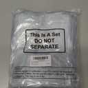 Xuniea 50 Pcs Mini Clear Makeup Bag Small Clear Zipper Pouch Travel Plastic Cosmetic Organizer Waterproof for Toiletries Swimsuit Bikini Bathing Suit(7.9'',Transparent)