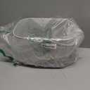 UUJOLY Portable Shower Caddy Basket Tote, Plastic Storage Basket with Handles Organizer Bins for Kitchen Bathroom College Dorm, Grey 2 Pack