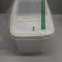 LemonRoad 18-22lb Rice Storage Container and 3lb Storage Bin Set, Flour Dispenser with Airtight Lids, Pet Dog Cat Food Container, Silicon Ring & Moisture Proof, Kitchen Organizer for Cereal Grain