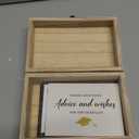 STOFINITY Graduation Advice Cards 2026 With Box - Advice For The Graduate 2026, Words Of Wisdom Graduation Ideas For High School Grad Decorations, Well Wishes Cards College Grad Party Games