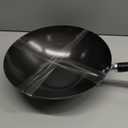 JOYCE CHEN Professional Series 12-Inch Carbon Steel Stir Fry Pan with Phenolic Handle