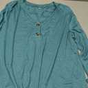 GKBK Womens Long Sleeve Tops Fall Clothing V Neck Casual Shirts Button Dressy Trendy Blouses Loose Fit Tunic XL