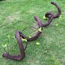 Bendable Artificial Tree Twigs Cane Vine Branches Largre 6.3Ft Fake Plants Trunk Garland with Leaves for Home Wedding Garden Wall Hanging Christmas Thanksgiving Day Decoration